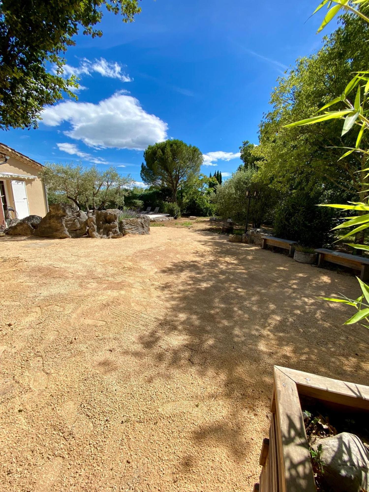 Maison Pour 12P, Piscine A Debordement Chauffee D'Avril A Octobre Inclus Ruoms Kültér fotó