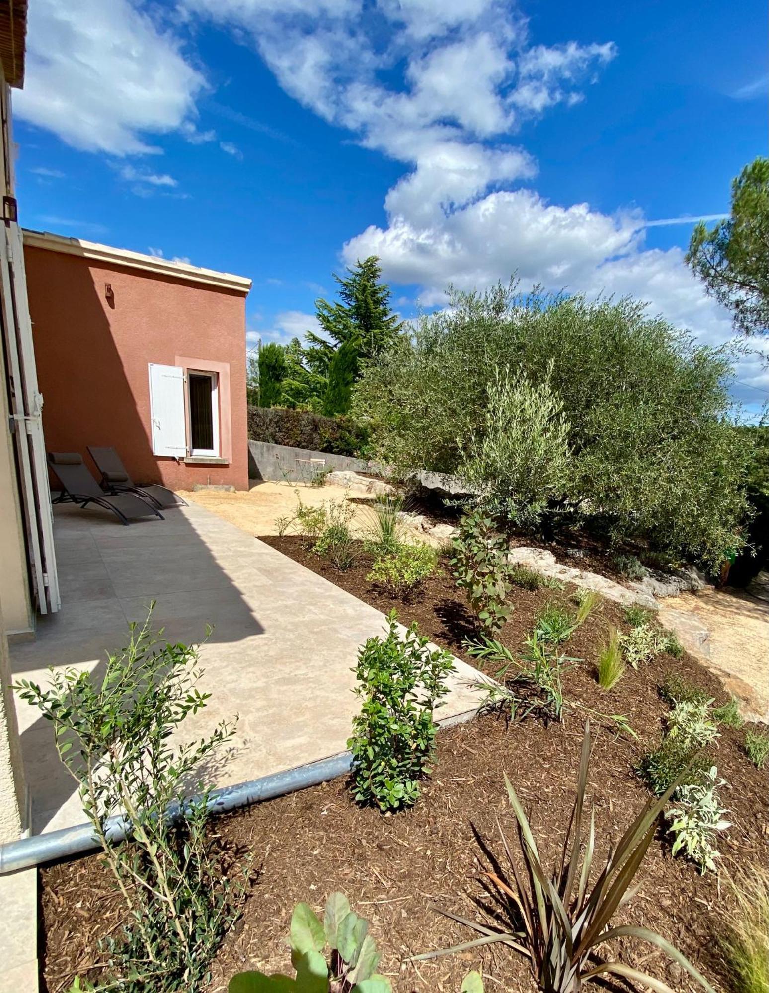 Maison Pour 12P, Piscine A Debordement Chauffee D'Avril A Octobre Inclus Ruoms Kültér fotó